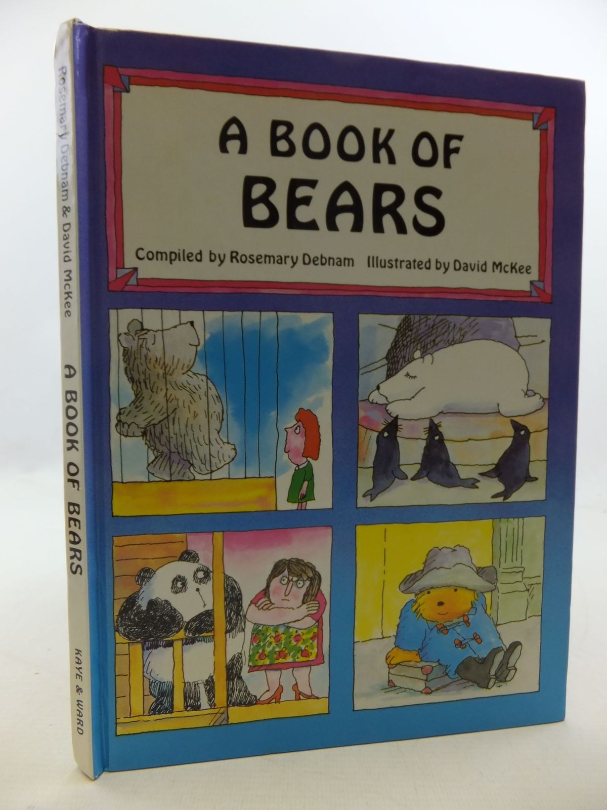 Photo of A BOOK OF BEARS written by Debnam, Rosemary illustrated by McKee, David published by Kaye &amp; Ward Ltd. (STOCK CODE: 1710028)  for sale by Stella & Rose's Books