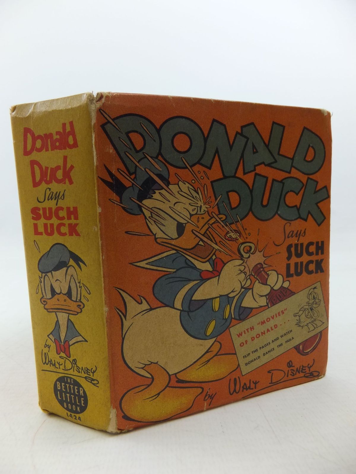 Photo of DONALD DUCK SAYS SUCH LUCK! written by Disney, Walt illustrated by Disney, Walt published by Whitman Publishing Company (STOCK CODE: 1710339)  for sale by Stella & Rose's Books