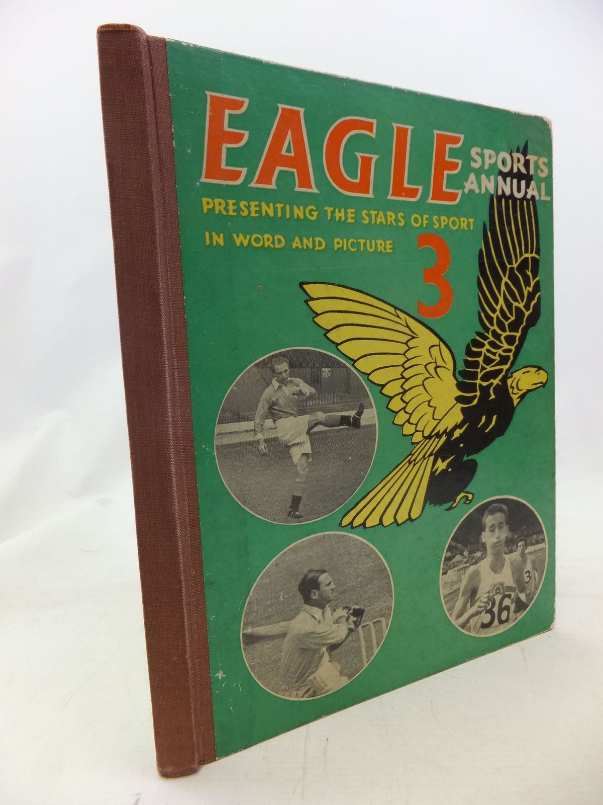 Photo of THE THIRD EAGLE SPORTS ANNUAL written by Morris, Marcus illustrated by White, Brian published by Hulton Press Ltd. (STOCK CODE: 1711417)  for sale by Stella & Rose's Books