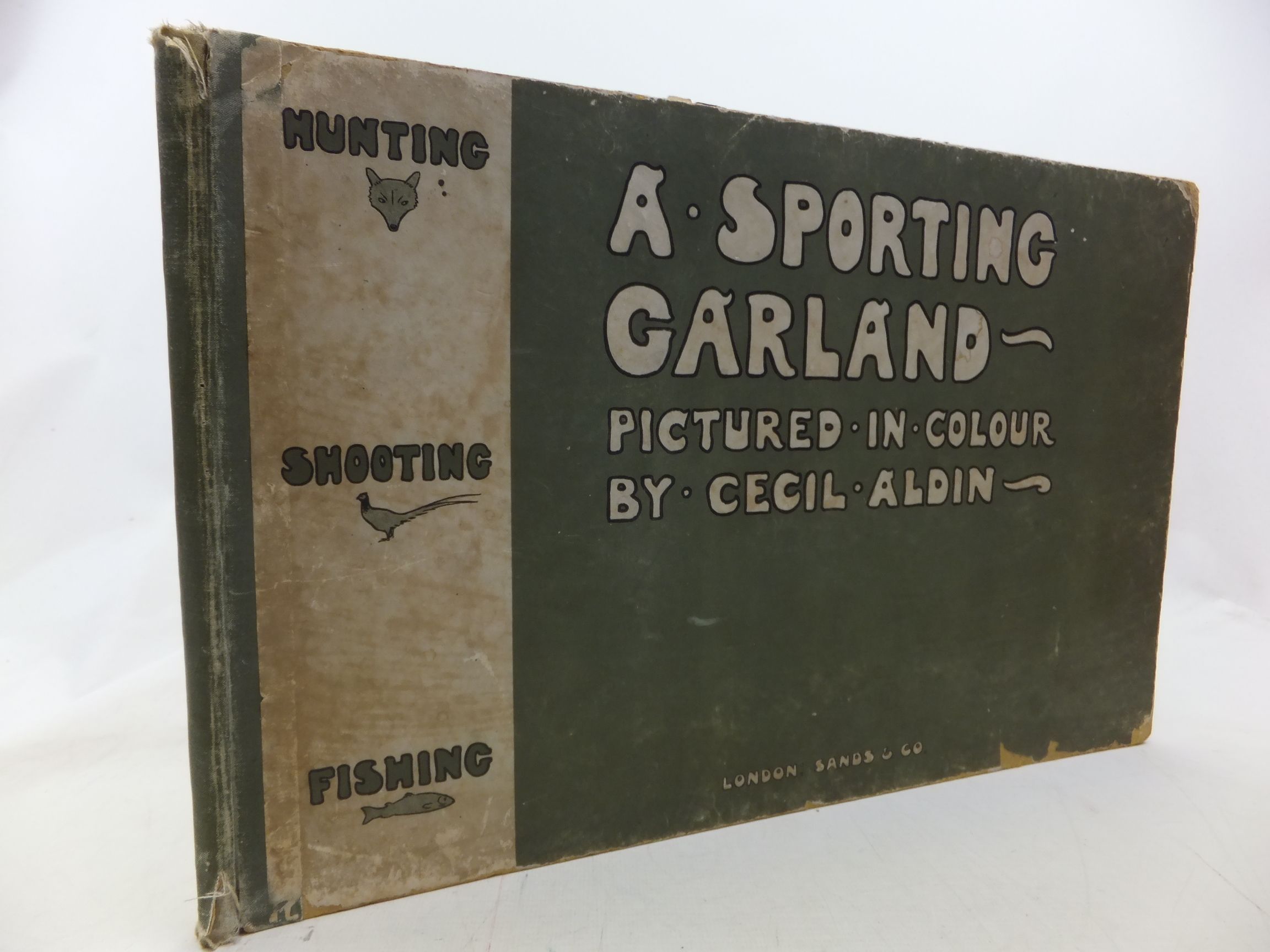 Photo of A SPORTING GARLAND illustrated by Aldin, Cecil published by Sands & Co. (STOCK CODE: 1711743)  for sale by Stella & Rose's Books
