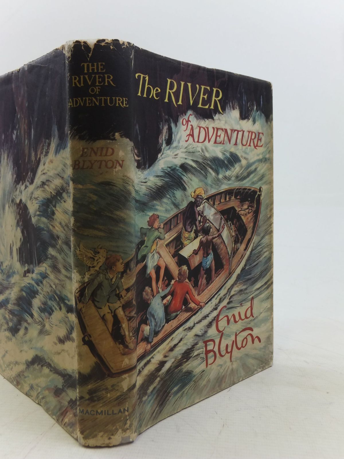 Photo of THE RIVER OF ADVENTURE written by Blyton, Enid illustrated by Tresilian, Stuart published by Macmillan &amp; Co. Ltd. (STOCK CODE: 1712557)  for sale by Stella & Rose's Books