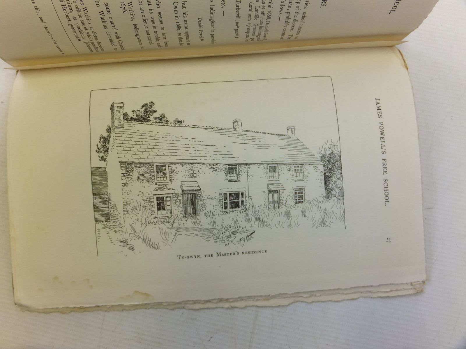 Photo of A HISTORY OF THE FREE GRAMMAR SCHOOL IN THE PARISH OF LLANTILIO-CROSSENNY IN THE COUNTY OF MONMOUTH written by Bradney, Joseph published by Mitchell Hughes and Clarke (STOCK CODE: 1712736)  for sale by Stella & Rose's Books