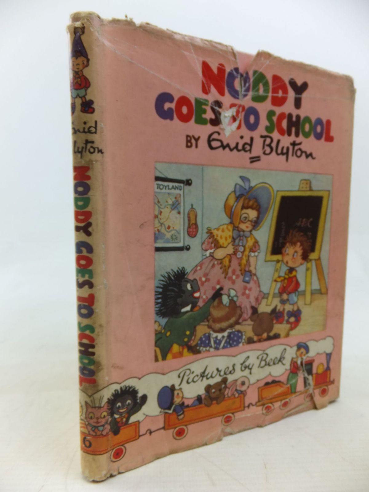 Photo of NODDY GOES TO SCHOOL written by Blyton, Enid illustrated by Beek,  published by Sampson Low, Marston &amp; Co. Ltd. (STOCK CODE: 1713434)  for sale by Stella & Rose's Books