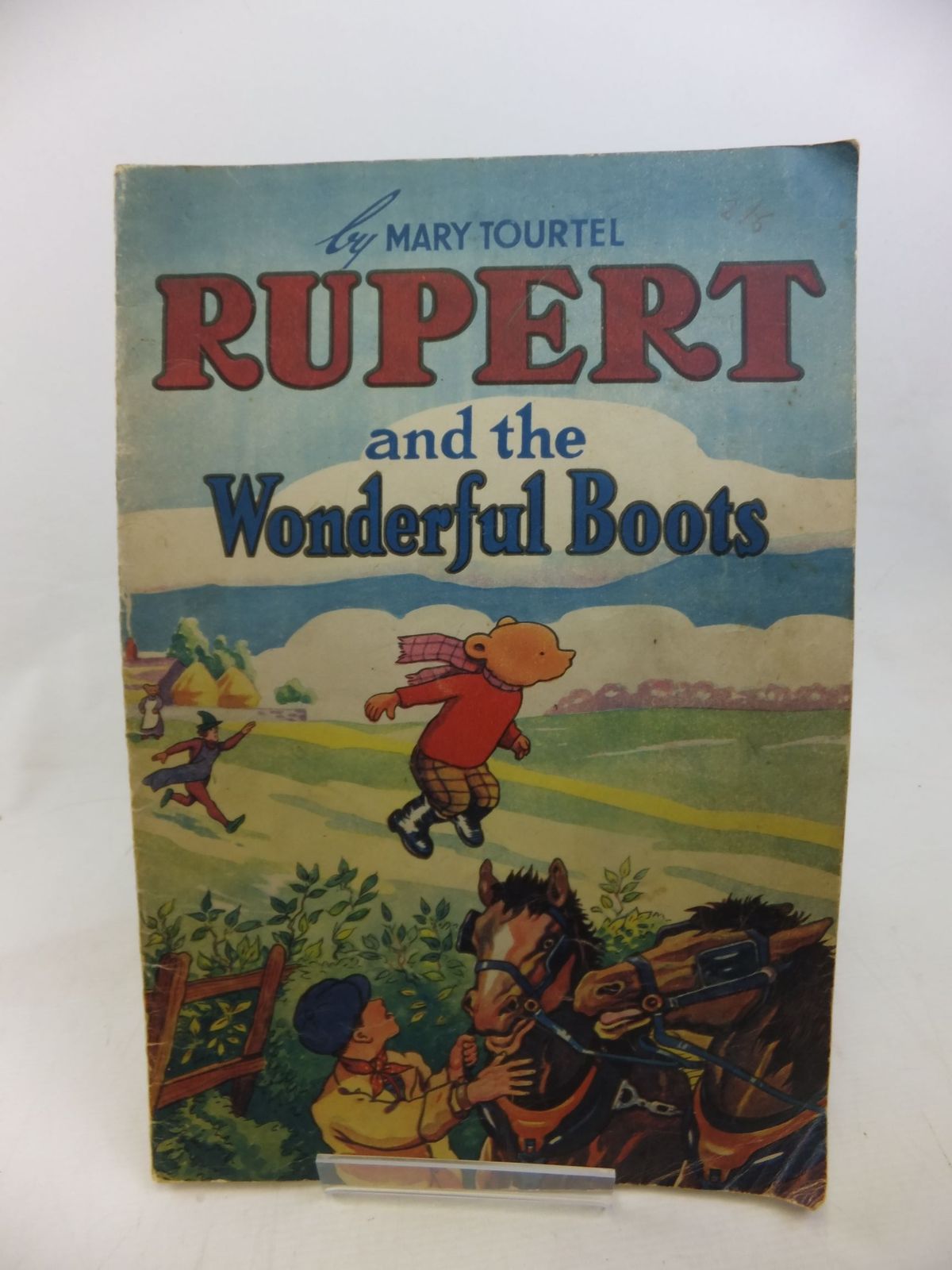 Photo of RUPERT AND THE WONDERFUL BOOTS written by Tourtel, Mary illustrated by Tourtel, Mary published by Sampson Low, Marston &amp; Co. Ltd. (STOCK CODE: 1713587)  for sale by Stella & Rose's Books