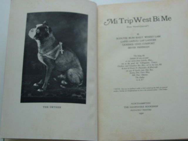 Photo of MI TRIP WEST BI ME written by Hale Freeman, Ethel published by The Hampshire Bookshop (STOCK CODE: 1801122)  for sale by Stella & Rose's Books