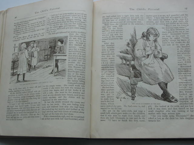 Photo of THE CHILD'S PICTORIAL ANNUAL VOLUME 1895 written by Molesworth, Mrs.
Wood, Theodore
et al,  illustrated by Morgan, W.J.
Robinson, Charles
et al.,  published by Society for Promoting Christian Knowledge (STOCK CODE: 1801707)  for sale by Stella & Rose's Books