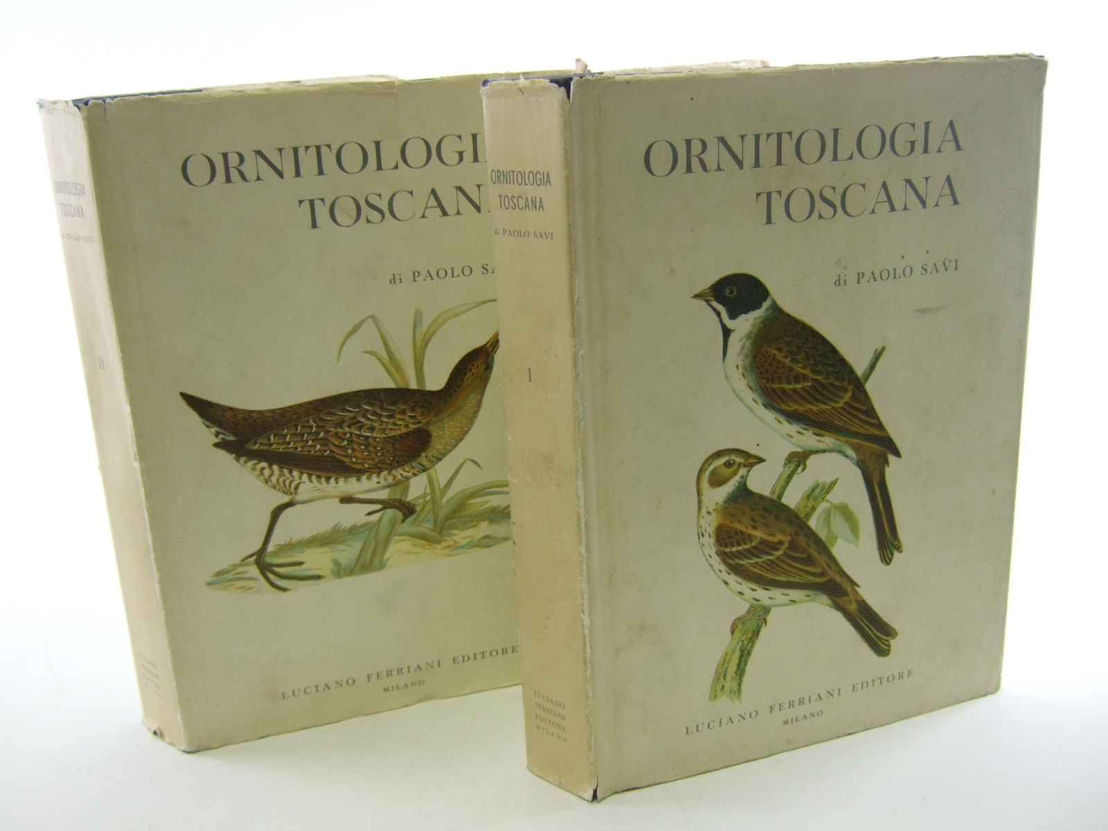 Photo of ORNITOLOGIA TOSCANA 2 VOLUMES written by Savi, Paolo published by Luciano Ferriani Editore (STOCK CODE: 1805135)  for sale by Stella & Rose's Books