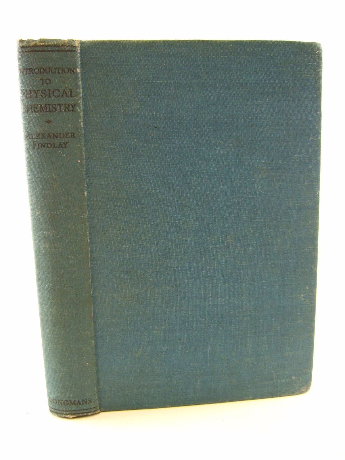 Photo of INTRODUCTION TO PHYSICAL CHEMISTRY written by Findlay, Alexander published by Longmans, Green & Co. (STOCK CODE: 1805692)  for sale by Stella & Rose's Books
