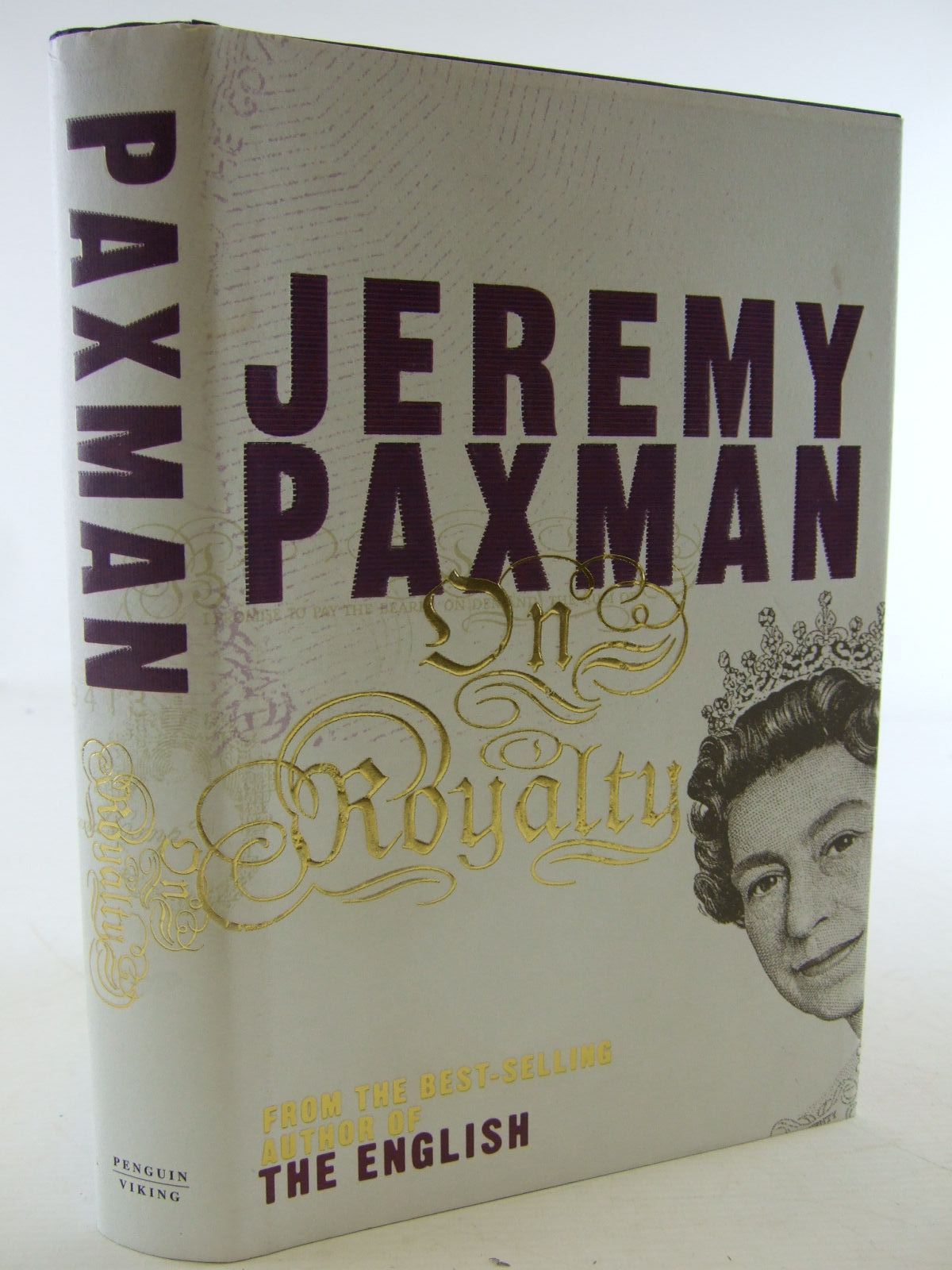 Photo of ON ROYALTY written by Paxman, Jeremy published by Viking (STOCK CODE: 1806761)  for sale by Stella & Rose's Books