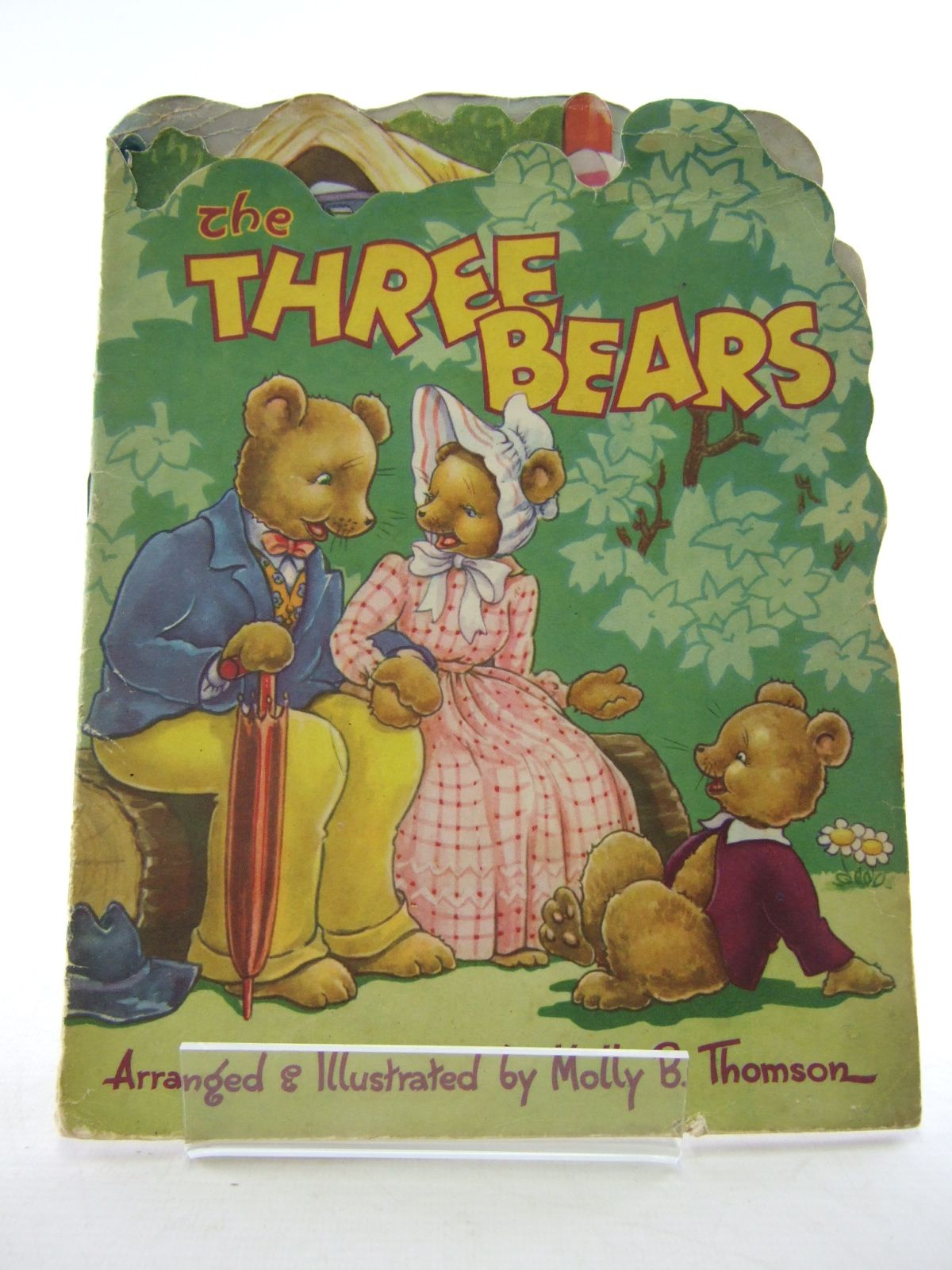 Photo of THE THREE BEARS written by Thomson, Molly B. illustrated by Thomson, Molly published by Collins Clear-Type Press (STOCK CODE: 1806828)  for sale by Stella & Rose's Books