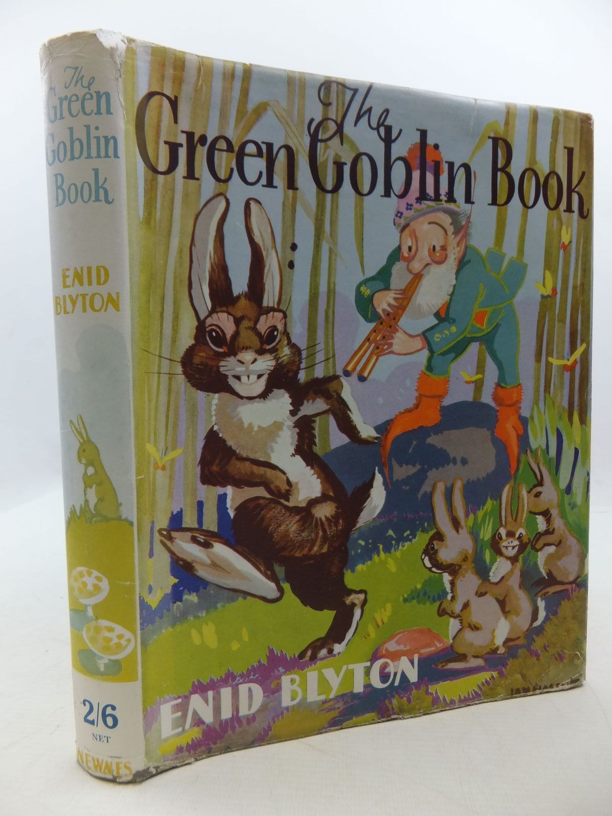 Photo of THE GREEN GOBLIN BOOK written by Blyton, Enid illustrated by Robinson, Gordon published by George Newnes Limited (STOCK CODE: 1807692)  for sale by Stella & Rose's Books