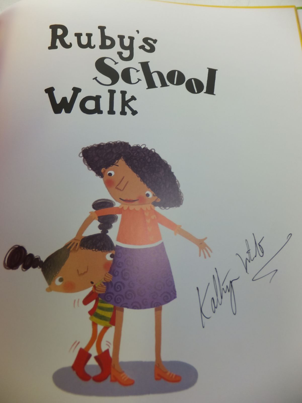 Photo of RUBY'S SCHOOL WALK written by White, Kathryn illustrated by Latimer, Miriam published by Barefoot Books (STOCK CODE: 1807937)  for sale by Stella & Rose's Books