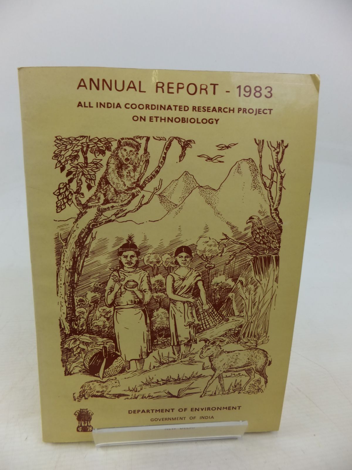 Photo of ALL INDIA COORDINATED RESEARCH PROJECT ON ETHNOBIOLOGY ANNUAL REPORT 1983- Stock Number: 1809400