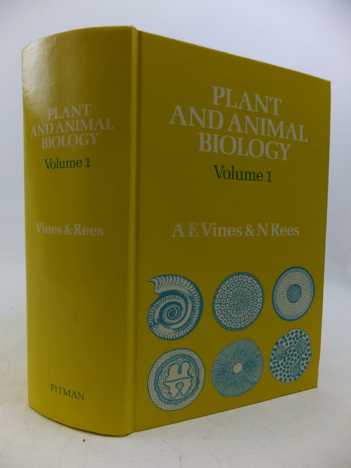Stella & Rose's Books : PLANT AND ANIMAL BIOLOGY VOLUME I Written By .  Vines; N. Rees, STOCK CODE: 1809425