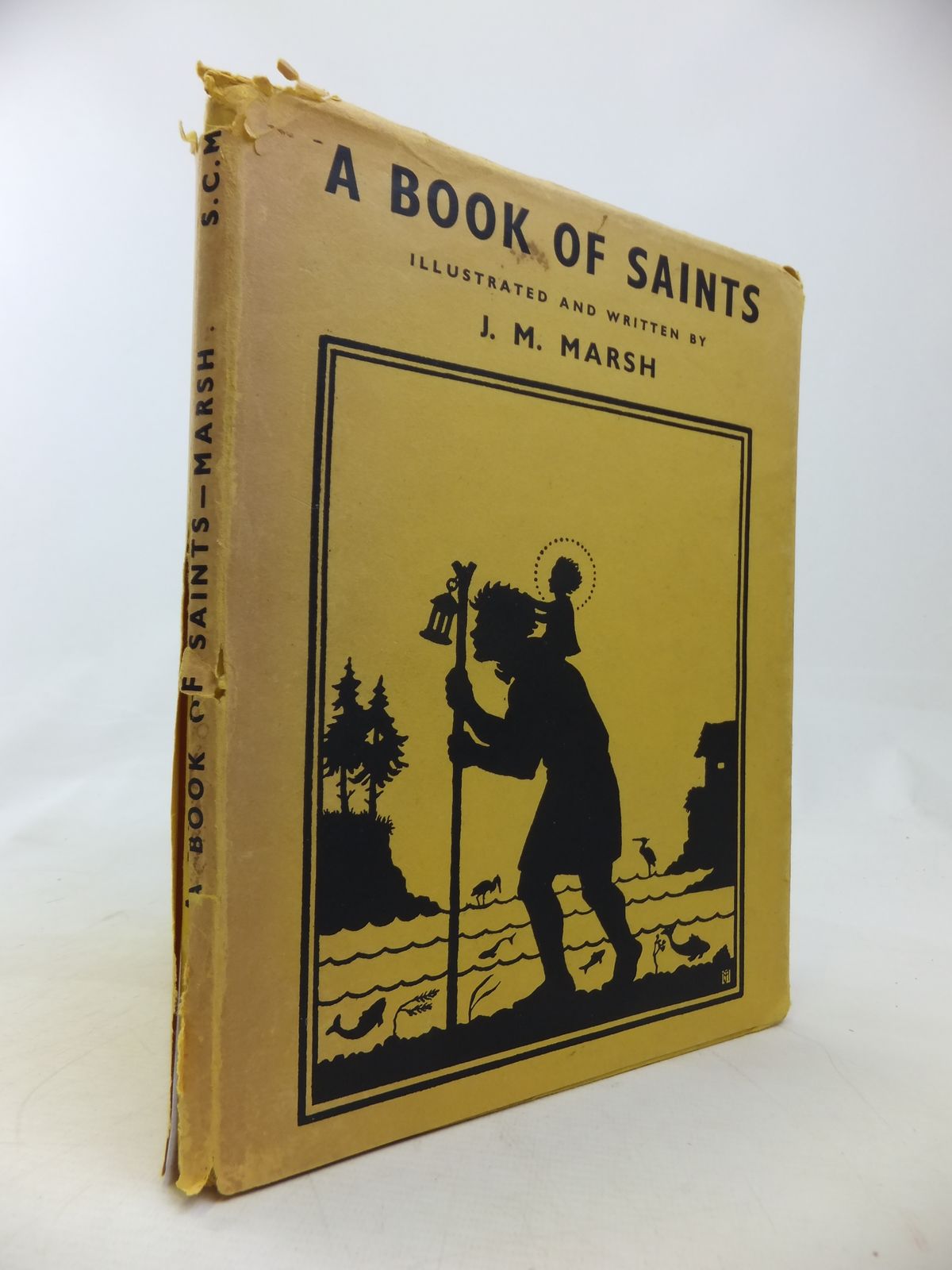 Photo of A BOOK OF SAINTS written by Marsh, J.M. illustrated by Marsh, J.M. published by Student Christian Movement Press (STOCK CODE: 1810633)  for sale by Stella & Rose's Books