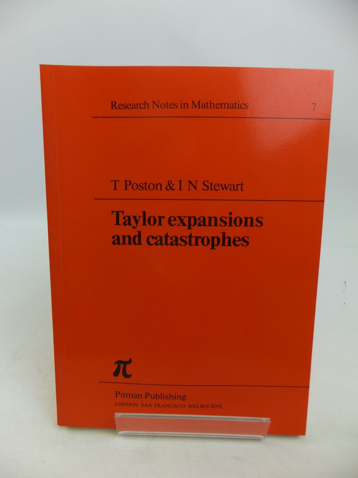 Photo of TAYLOR EXPANSIONS AND CATASTROPHES written by Poston, T. Stewart, I.N. published by Pitman Publishing (STOCK CODE: 1811344)  for sale by Stella & Rose's Books