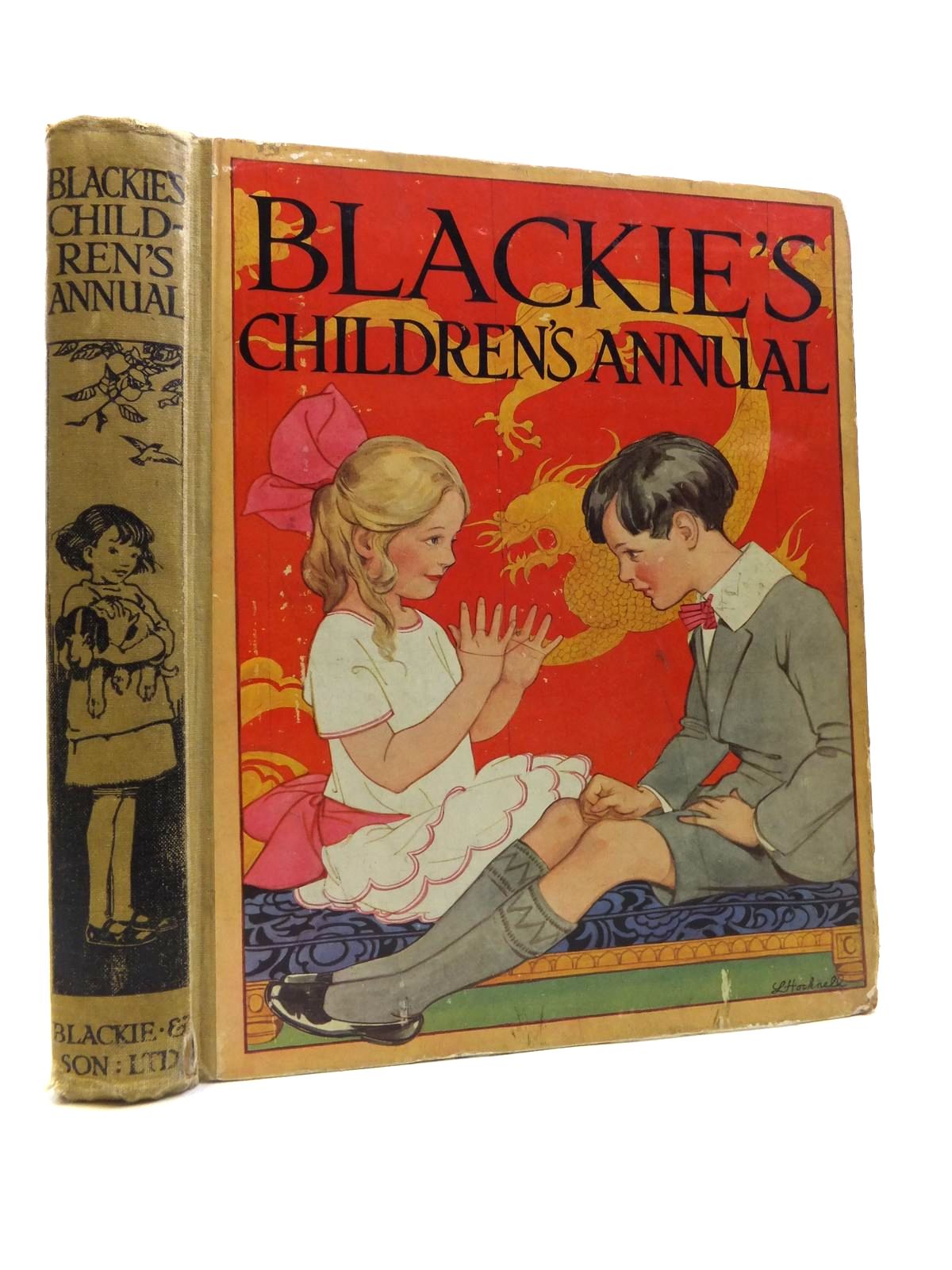 Photo of BLACKIE'S CHILDREN'S ANNUAL 21ST YEAR written by Wemyss, Mrs. George
Barnes, Madeline
Scott-Hopper, Queenie
Pocock, Doris
Talbot, Ethel
et al,  illustrated by Hiley, Francis E.
Brisley, Joyce Lankester
Brisley, Nina K.
Petherick, Rosa C.
Aris, Ernest A.
Barker, Cicely Mary
et al.,  published by Blackie & Son Ltd. (STOCK CODE: 1811945)  for sale by Stella & Rose's Books