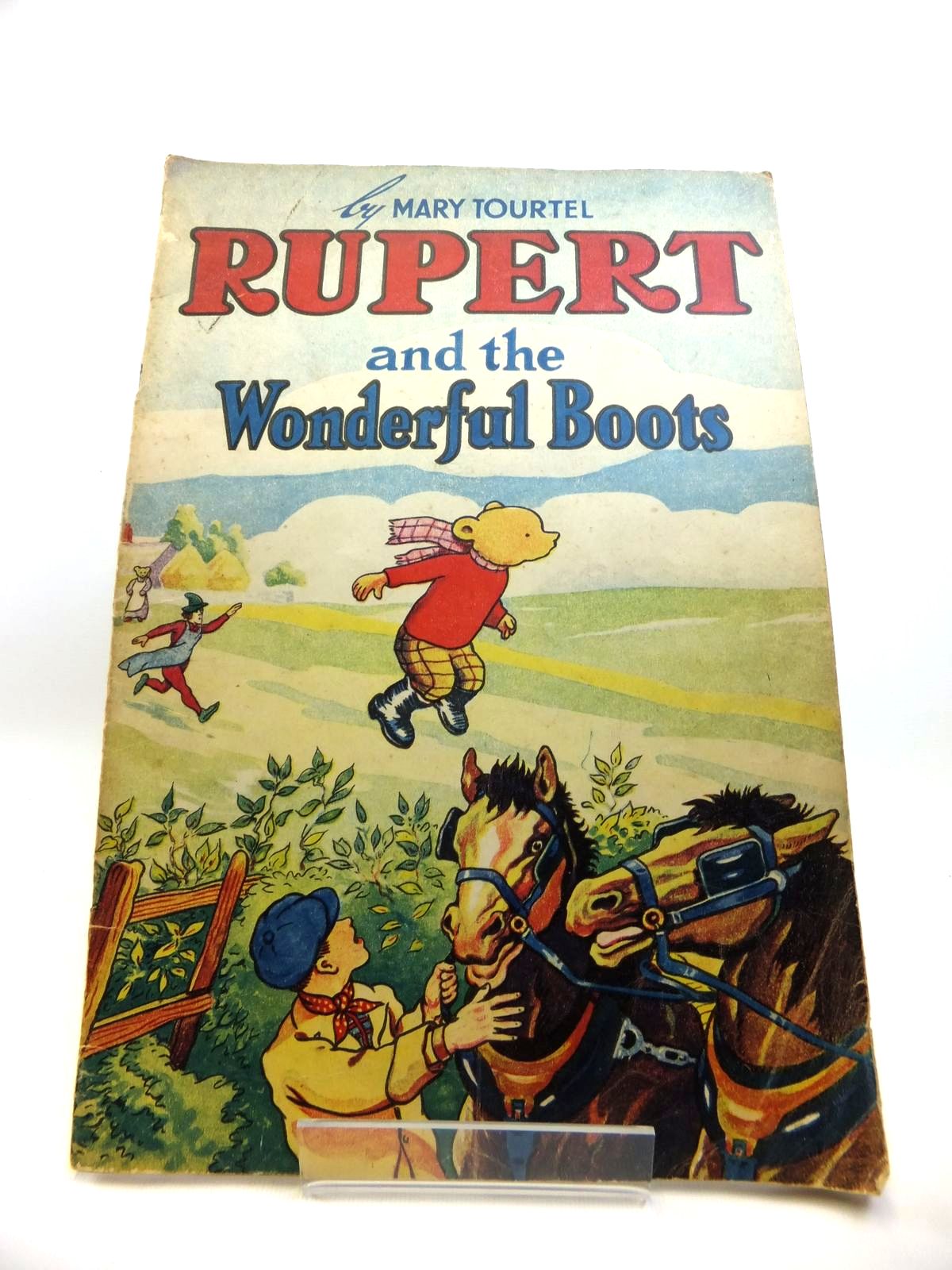 Photo of RUPERT AND THE WONDERFUL BOOTS written by Tourtel, Mary illustrated by Tourtel, Mary published by Sampson Low, Marston &amp; Co. Ltd. (STOCK CODE: 1811957)  for sale by Stella & Rose's Books