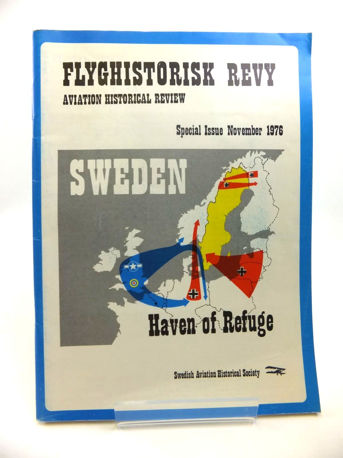 Photo of FLYGHISTORISK REVY AVIATION HISTORICAL REVIEW SPECIAL ISSUE NOVEMBER 1976 published by Swedish Aviation Historical Society (STOCK CODE: 1812075)  for sale by Stella & Rose's Books