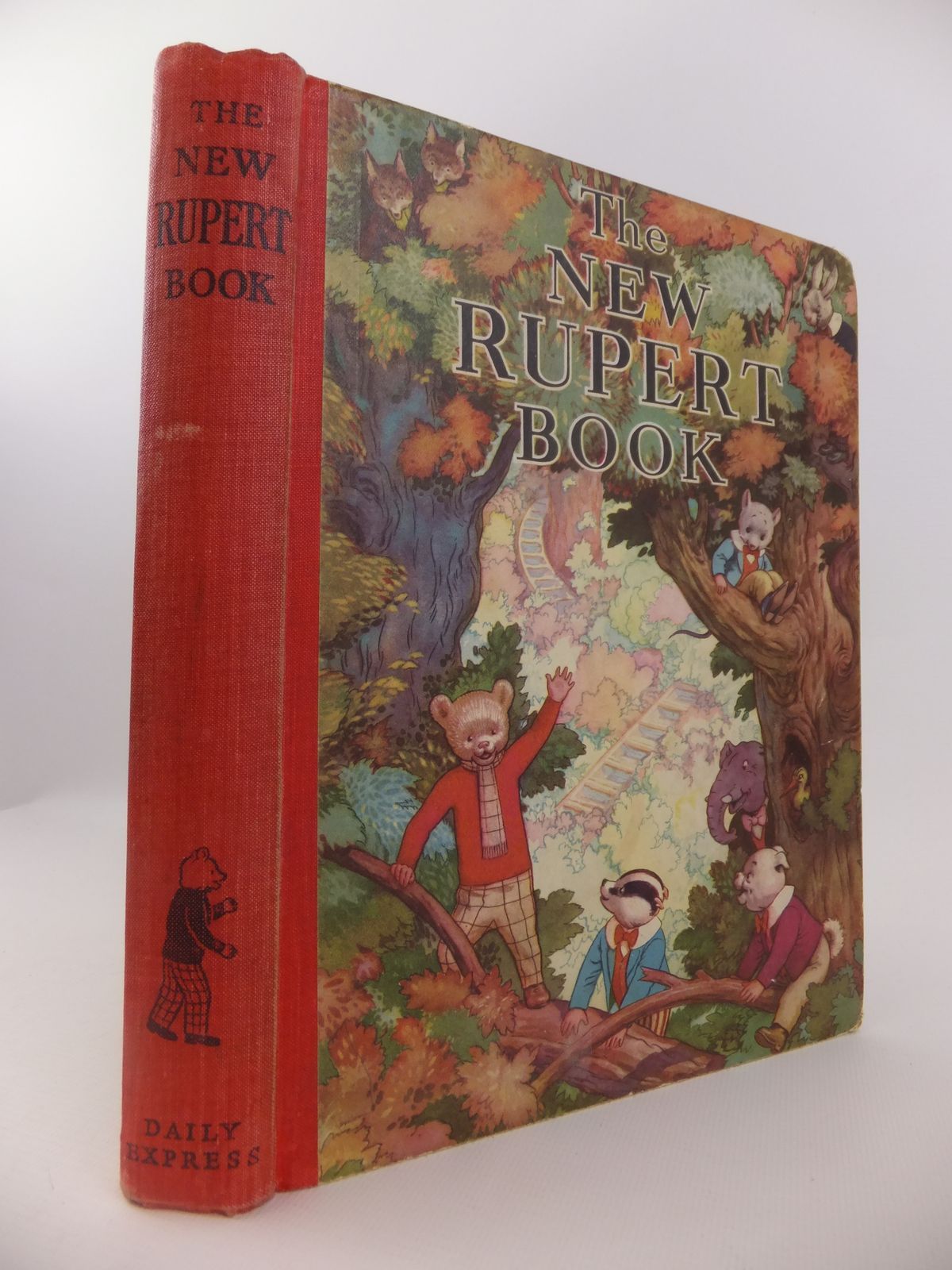 Photo of RUPERT ANNUAL 1938 - THE NEW RUPERT BOOK written by Bestall, Alfred illustrated by Bestall, Alfred published by Daily Express (STOCK CODE: 1812692)  for sale by Stella & Rose's Books