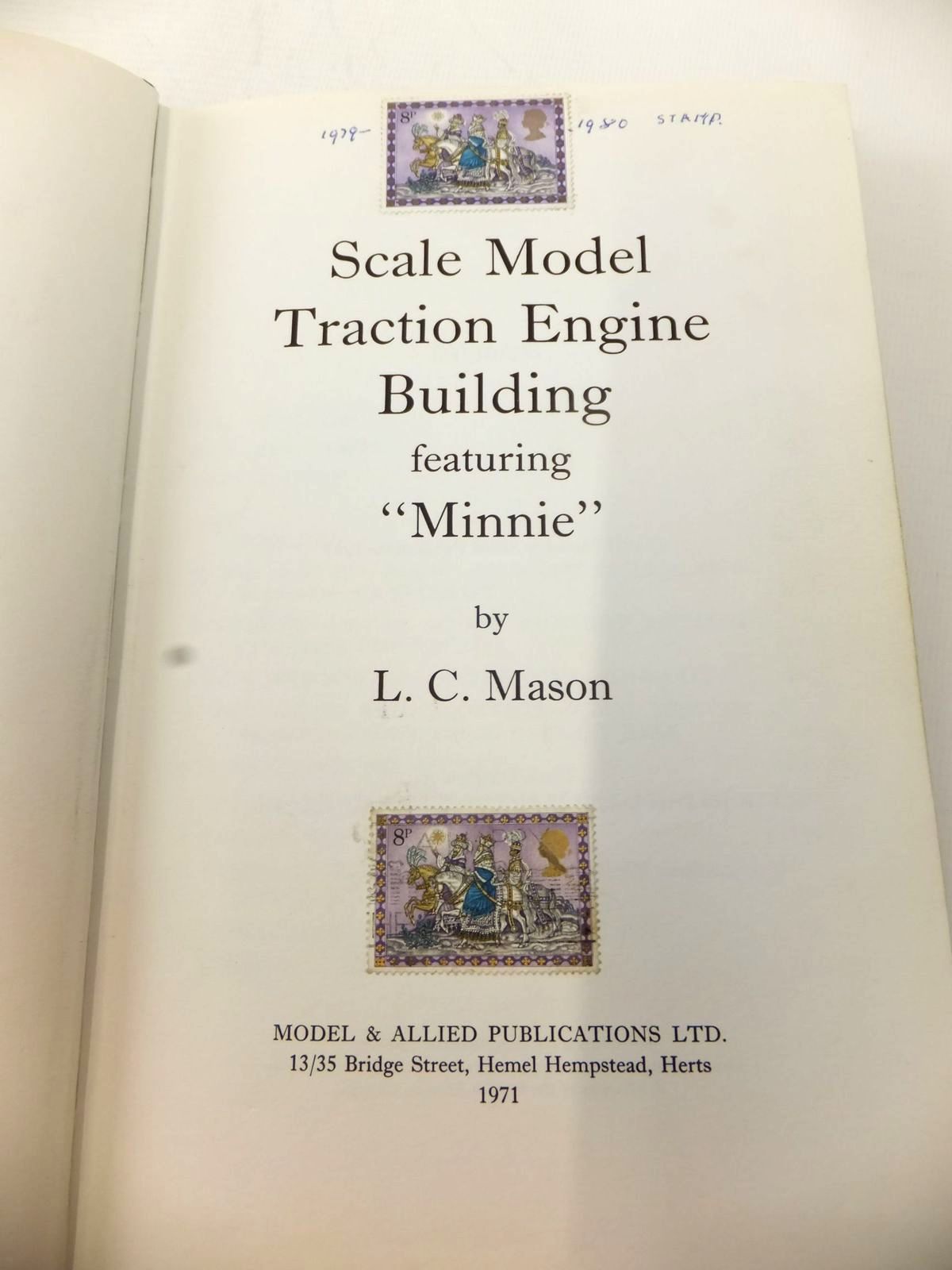 Stella & Rose's Books SCALE MODEL TRACTION ENGINE BUILDING FEATURING