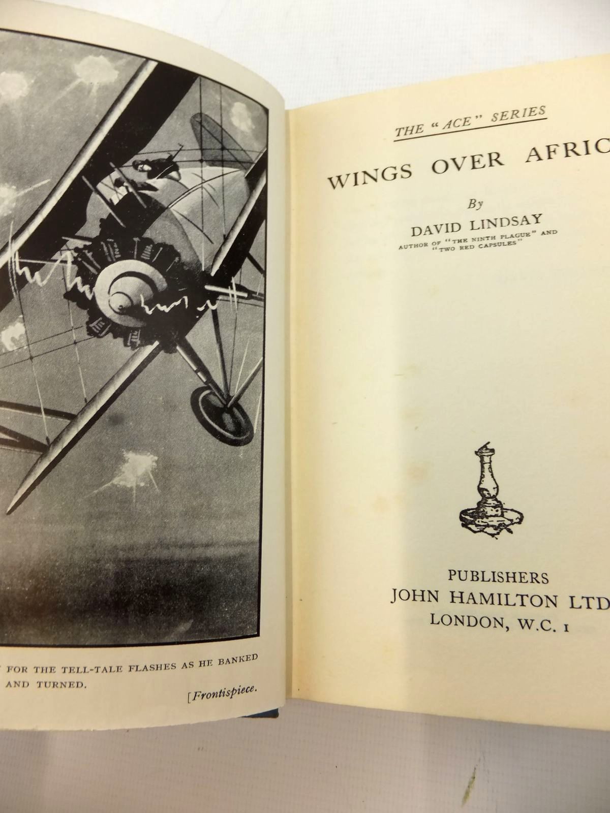 Photo of WINGS OVER AFRICA written by Lindsay, David published by John Hamilton Ltd. (STOCK CODE: 1813851)  for sale by Stella & Rose's Books