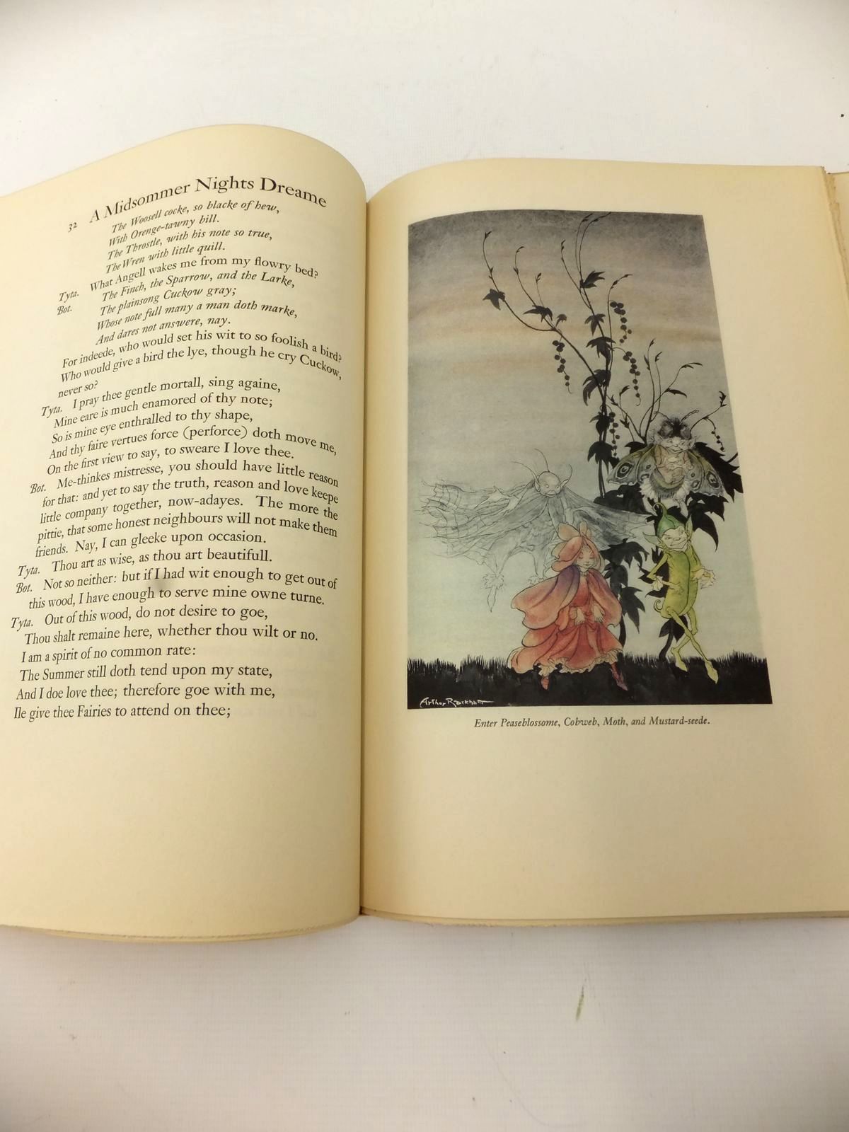 Photo of A MIDSUMMER NIGHT'S DREAM written by Shakespeare, William illustrated by Rackham, Arthur published by The Limited Editions Club (STOCK CODE: 1814113)  for sale by Stella & Rose's Books