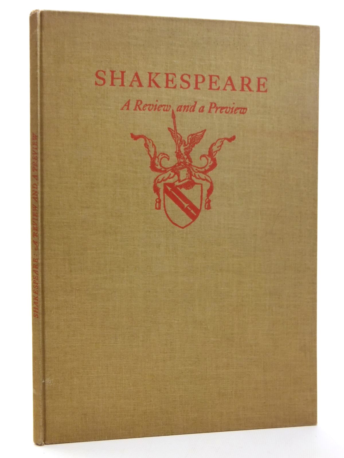 Photo of SHAKESPEARE: A REVIEW AND A PREVIEW written by MacKail, J.W. Milton, John et al, illustrated by Parker, Agnes Miller Galanis, Demtrios Ross, Gordon Rackham, Arthur published by The Limited Editions Club (STOCK CODE: 1814821)  for sale by Stella & Rose's Books