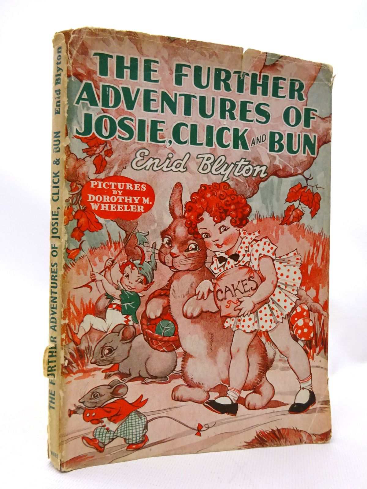 Photo of THE FURTHER ADVENTURES OF JOSIE, CLICK AND BUN written by Blyton, Enid illustrated by Wheeler, Dorothy published by George Newnes Ltd. (STOCK CODE: 1815514)  for sale by Stella & Rose's Books