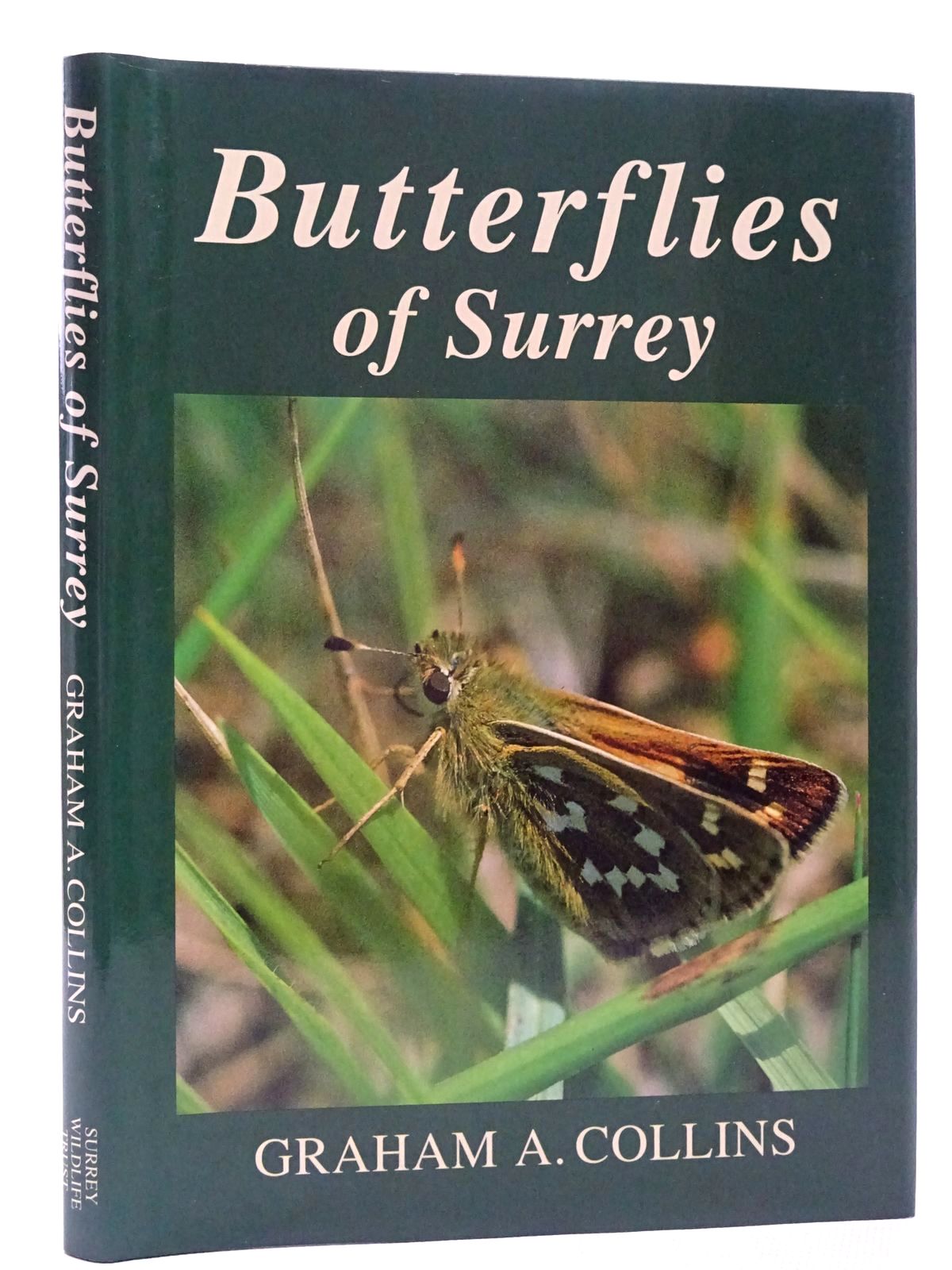 Photo of BUTTERFLIES OF SURREY written by Collins, Graham A. published by Surrey Wildlife Trust (STOCK CODE: 1815914)  for sale by Stella & Rose's Books