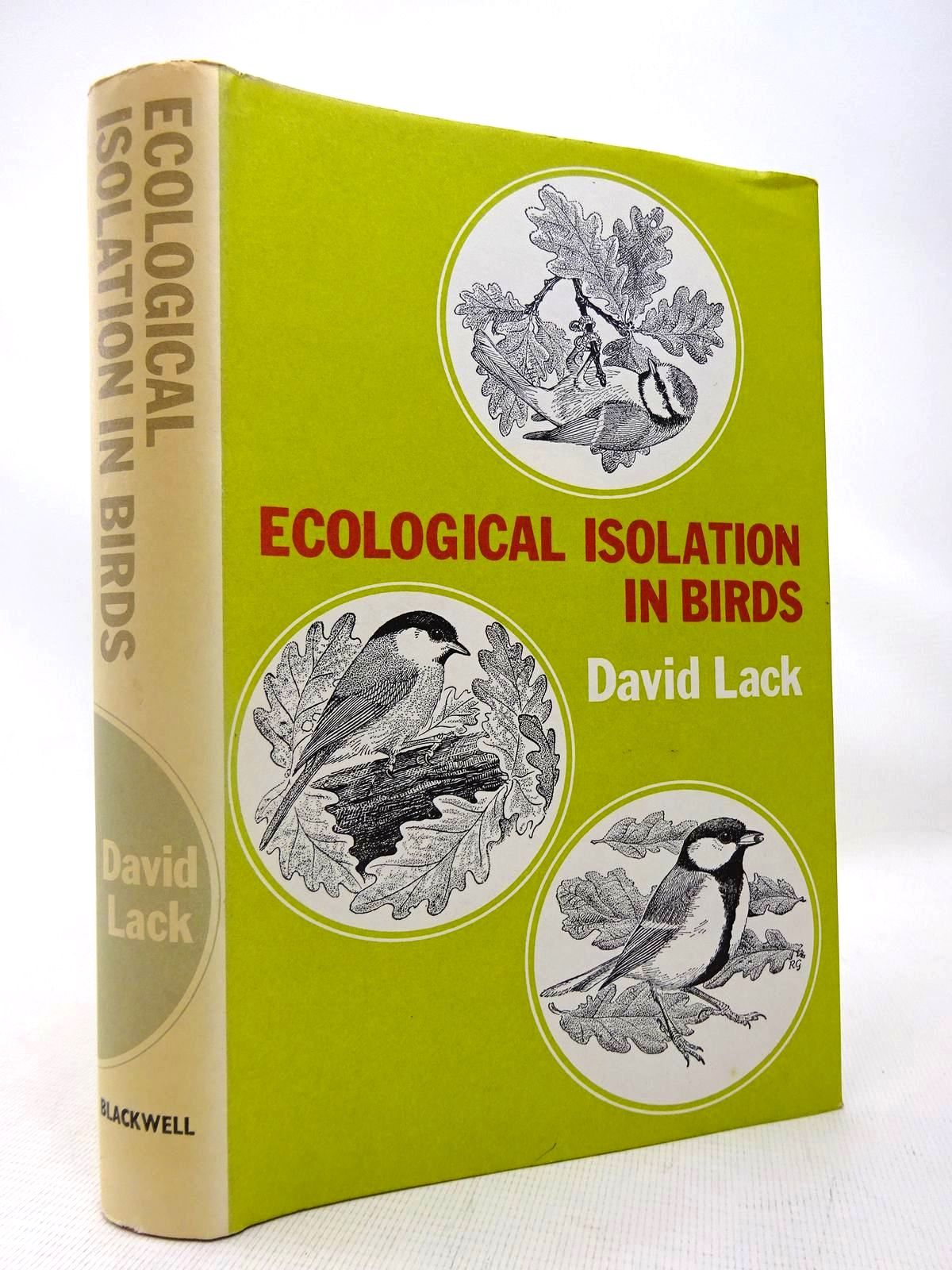 Photo of ECOLOGICAL ISOLATION IN BIRDS written by Lack, David illustrated by Gillmor, Robert published by Blackwell Scientific Publications (STOCK CODE: 1816492)  for sale by Stella & Rose's Books