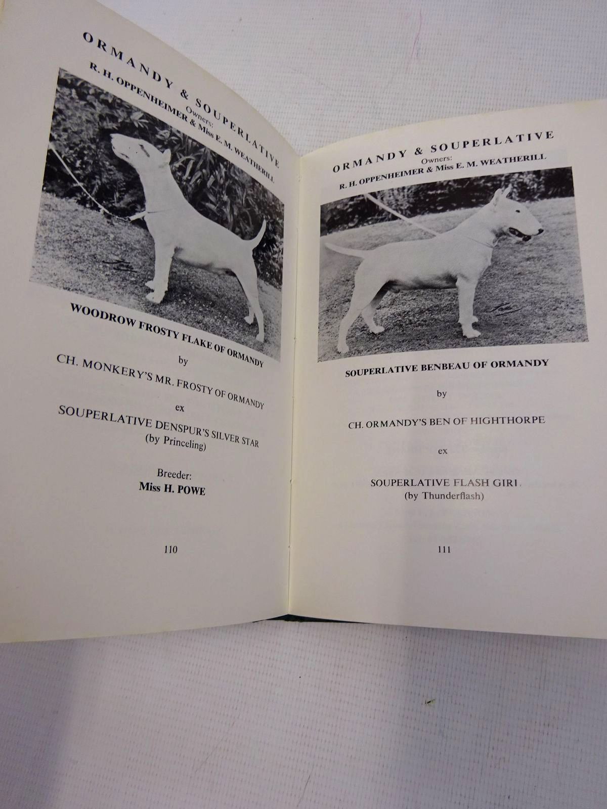 Photo of THE THIRD BULL TERRIER BOOK written by Sweeten, Margaret O. published by The Bull Terrier Club (STOCK CODE: 1816783)  for sale by Stella & Rose's Books