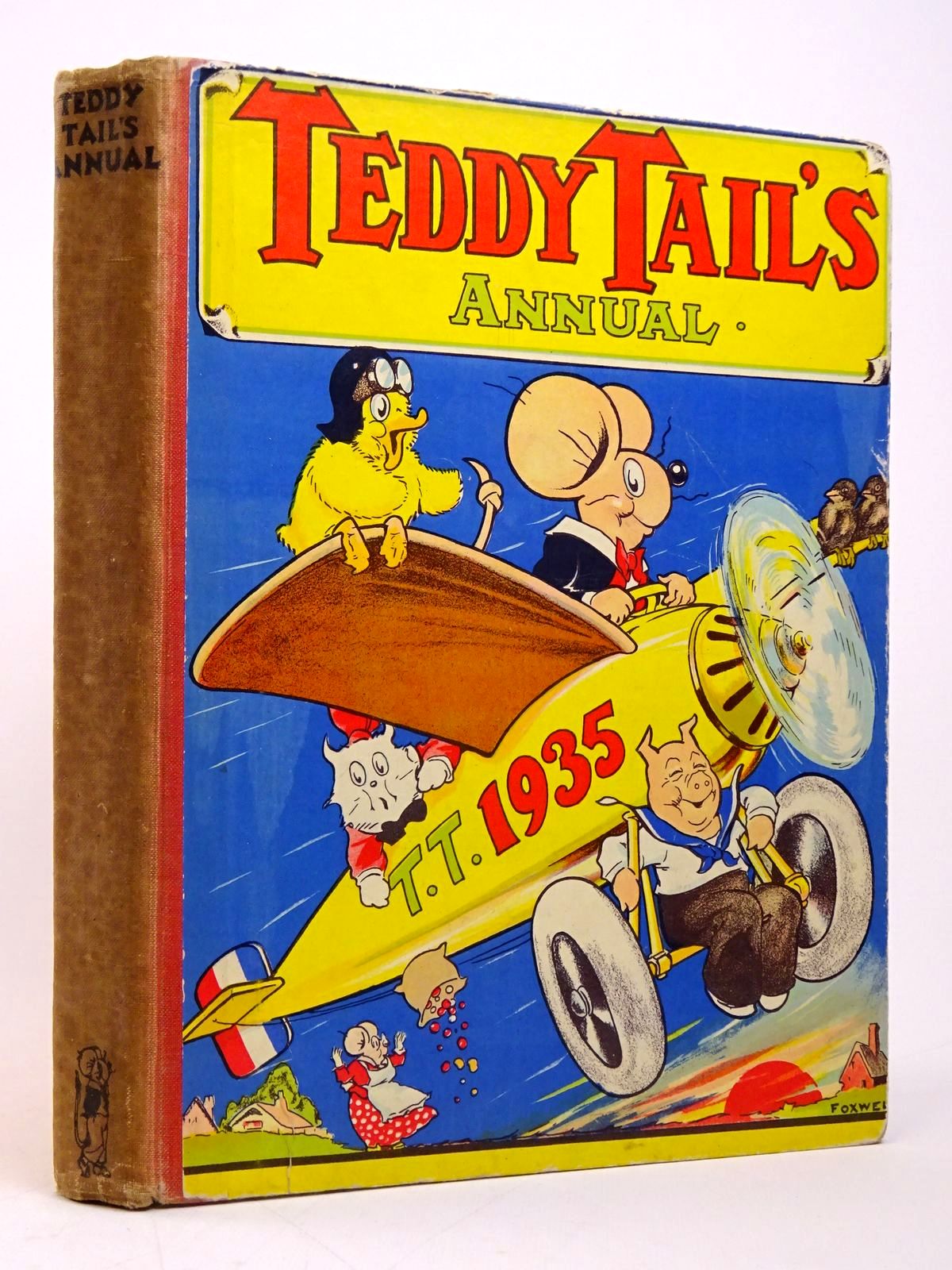 Photo of TEDDY TAIL'S ANNUAL 1935 illustrated by Foxwell, Herbert Cobb, Ruth published by Daily Mail (STOCK CODE: 1817718)  for sale by Stella & Rose's Books