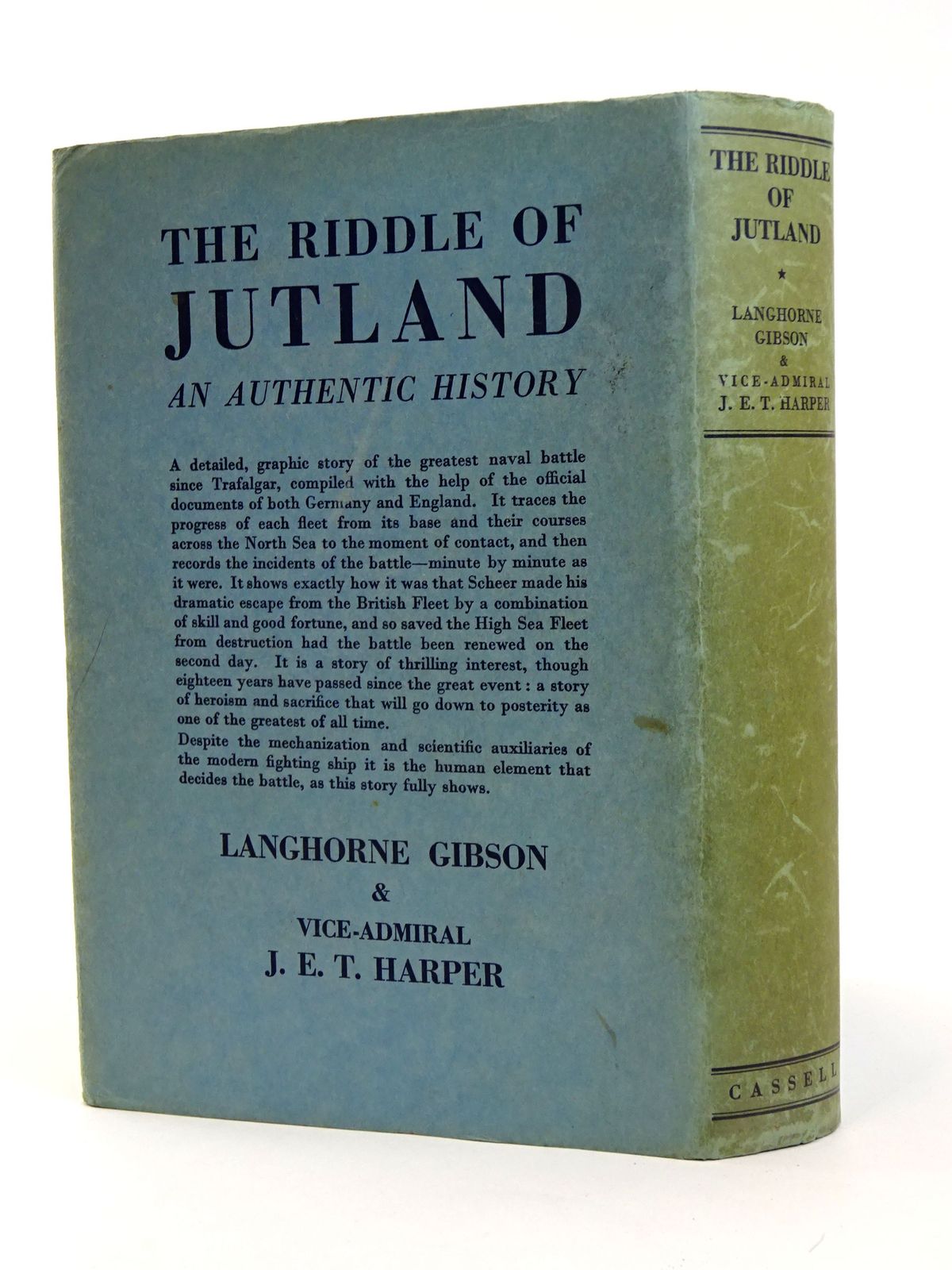 Photo of THE RIDDLE OF JUTLAND: AN AUTHENTIC HISTORY written by Gibson, Langhorne
Harper, J.E.T. published by Cassell & Company Limited (STOCK CODE: 1818298)  for sale by Stella & Rose's Books
