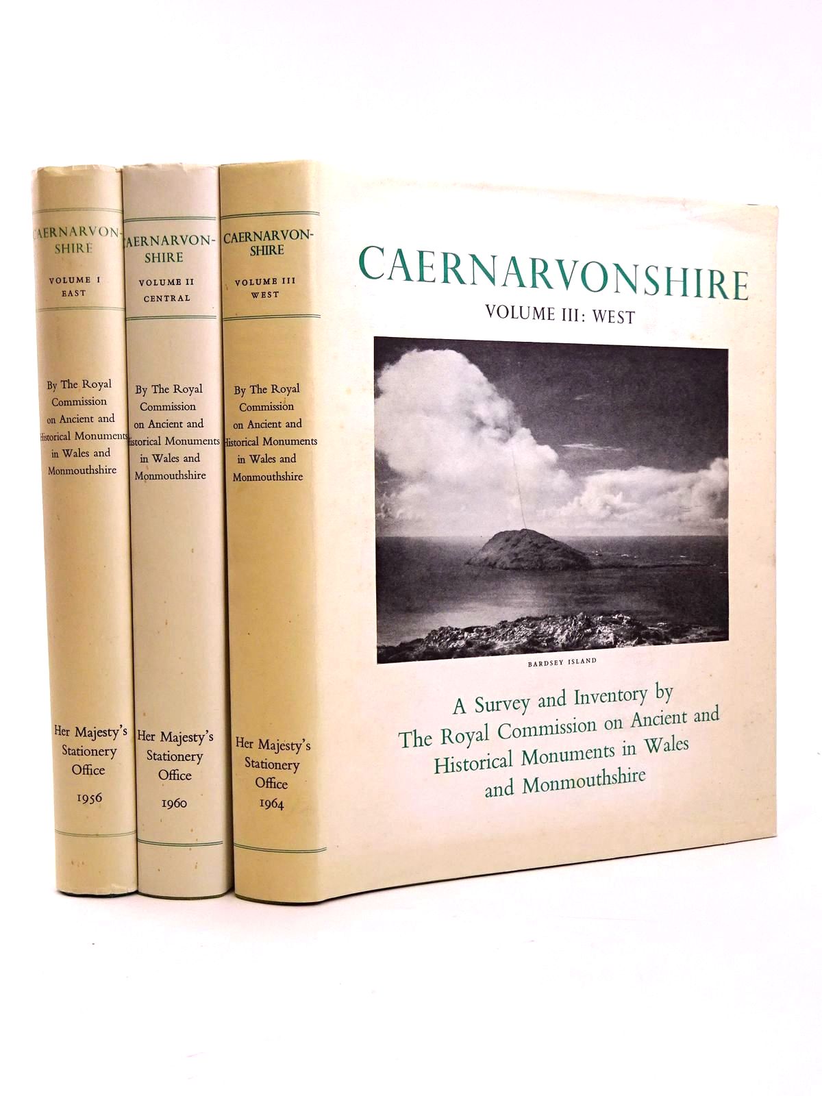 An Inventory Of The Ancient Monuments In Caernarvonshire (three Volumes)