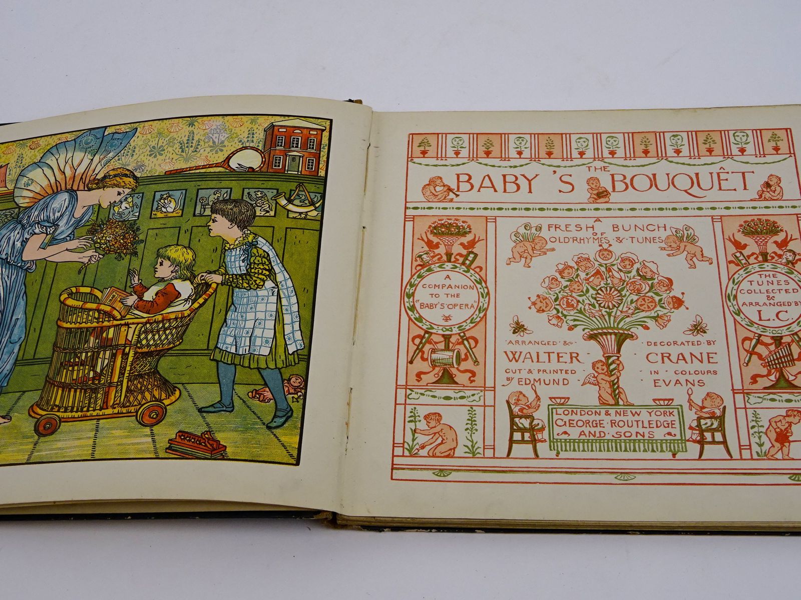 Photo of THE BABY'S BOUQUET written by Crane, Lucy illustrated by Crane, Walter published by George Routledge & Sons (STOCK CODE: 1818416)  for sale by Stella & Rose's Books