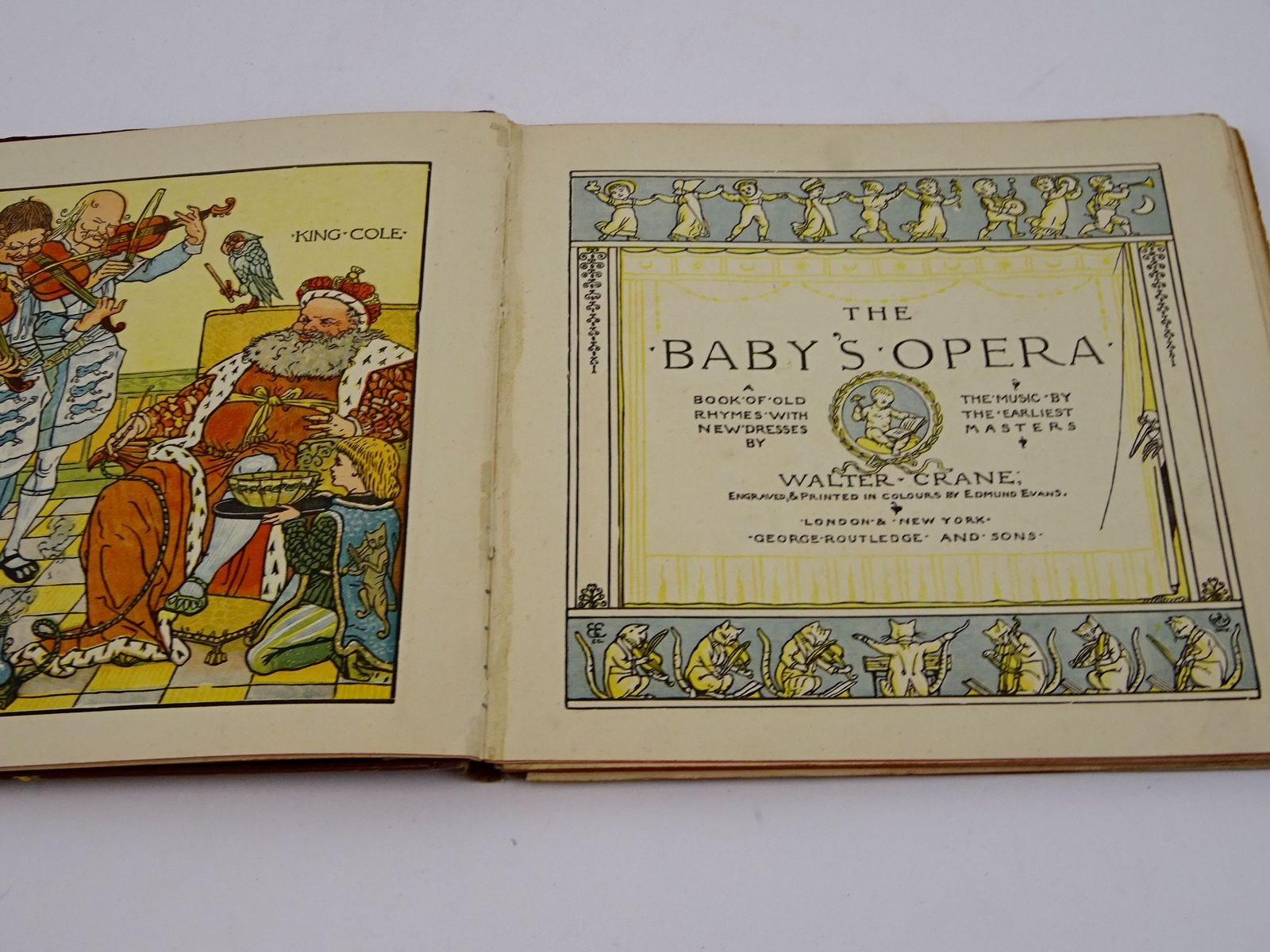 Photo of THE BABY'S OPERA illustrated by Crane, Walter published by George Routledge & Sons (STOCK CODE: 1818417)  for sale by Stella & Rose's Books