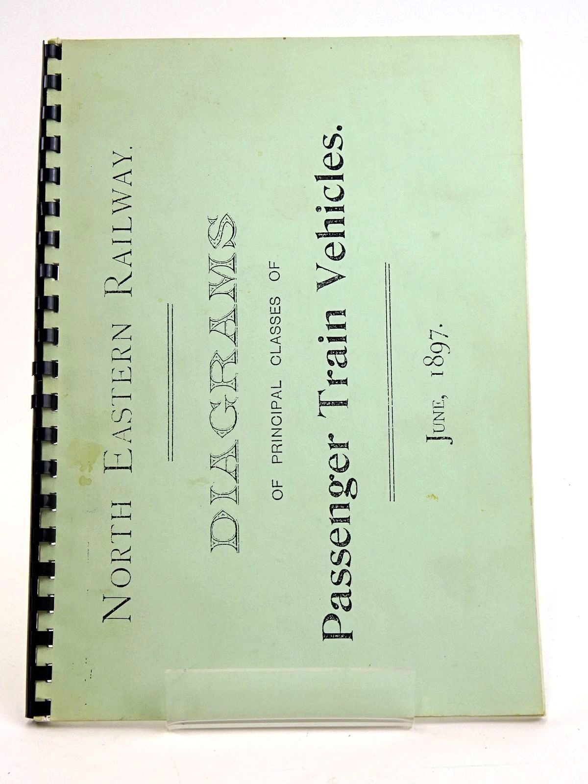 Photo of NORTH EASTERN RAILWAY: DIAGRAMS OF PASSENGER TRAIN VEHICLES VOL. 1 published by The North Eastern Railway Association (STOCK CODE: 1818449)  for sale by Stella & Rose's Books