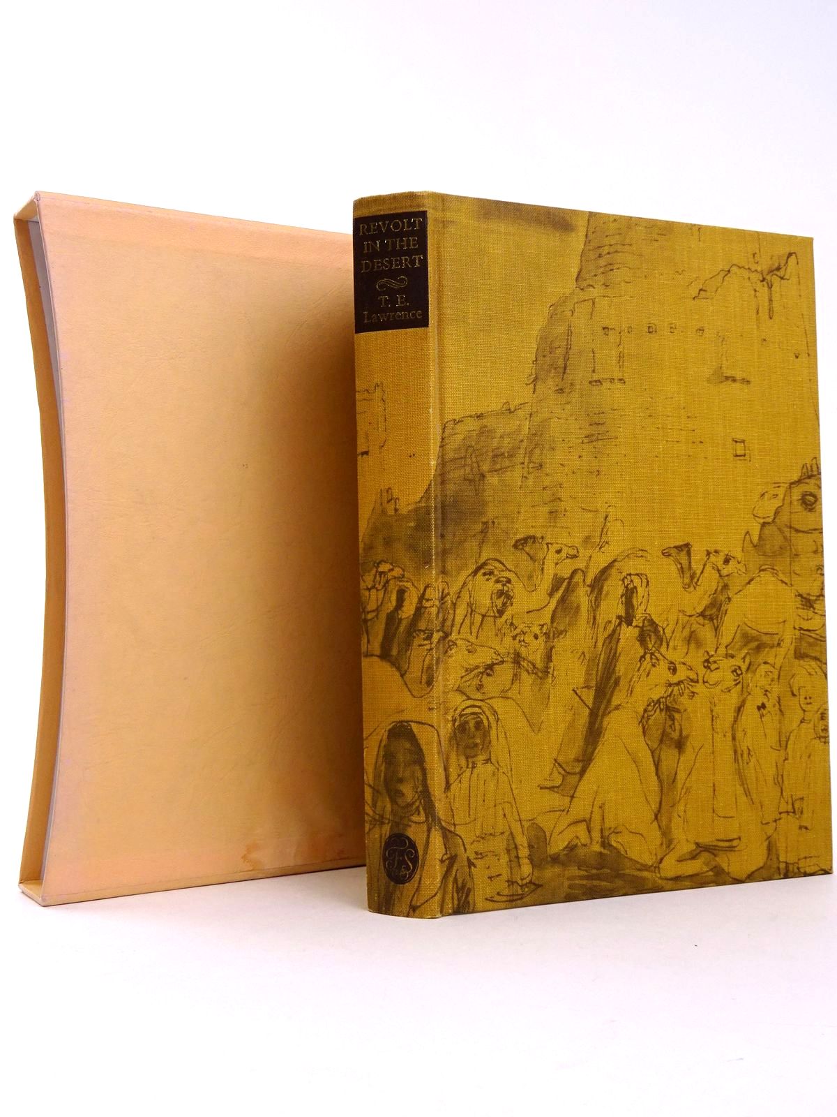 Photo of REVOLT IN THE DESERT written by Lawrence, T.E. illustrated by Bawden, Edward published by Folio Society (STOCK CODE: 1818488)  for sale by Stella & Rose's Books
