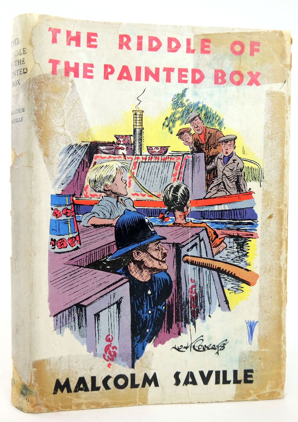 Photo of THE RIDDLE OF THE PAINTED BOX- Stock Number: 1819217