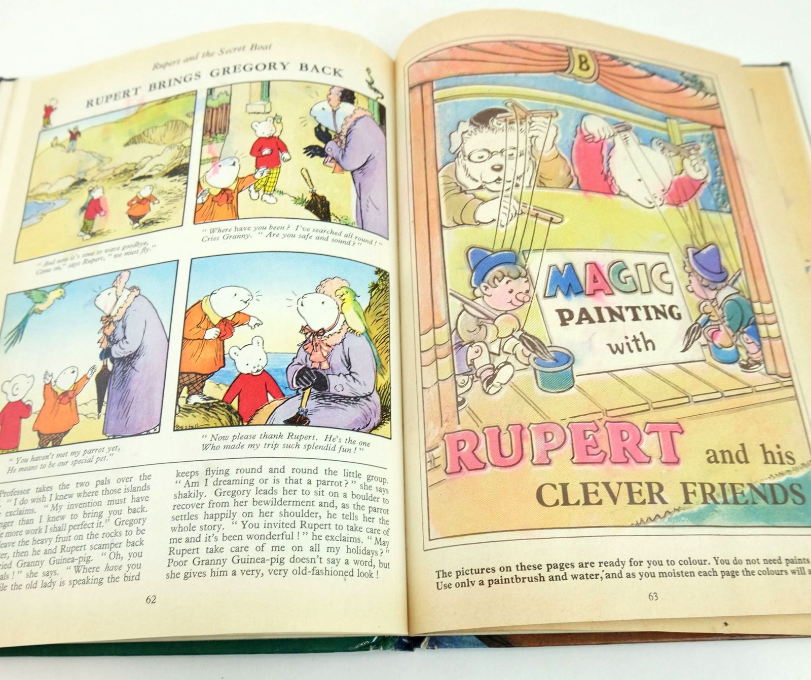 Photo of RUPERT ANNUAL 1966 written by Bestall, Alfred illustrated by Bestall, Alfred published by Daily Express (STOCK CODE: 1819281)  for sale by Stella & Rose's Books