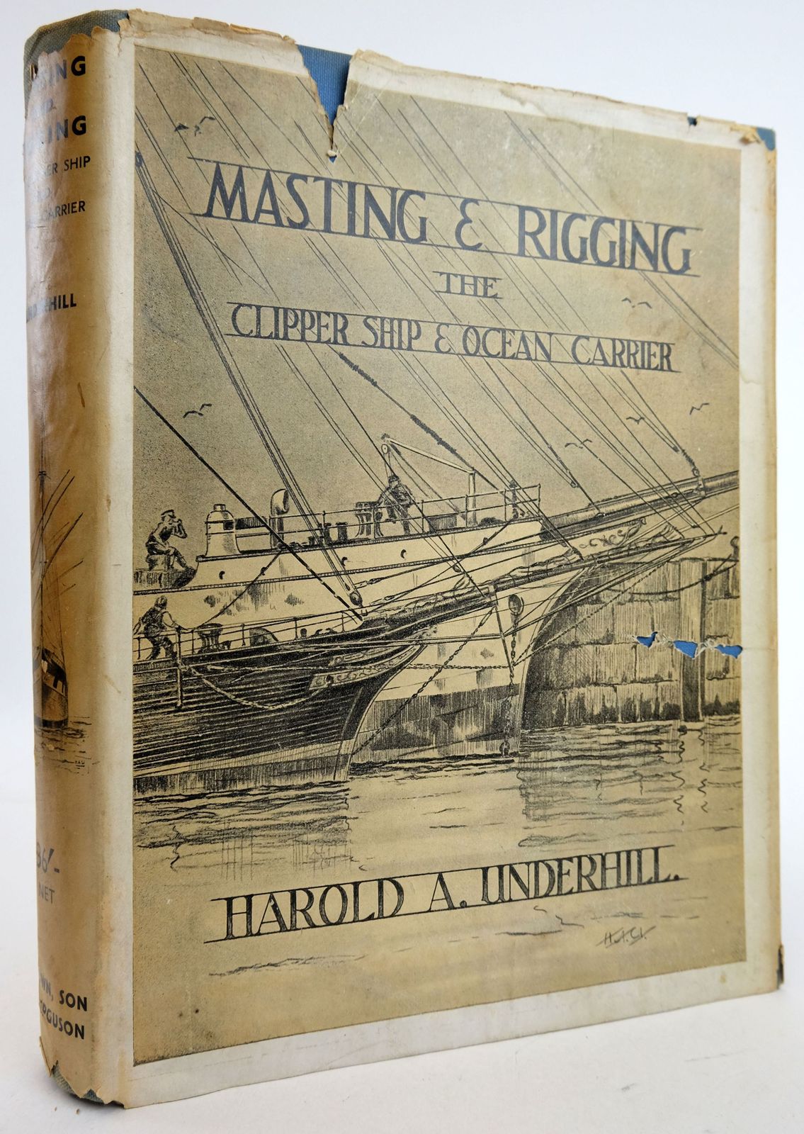 Masting And Rigging The Clipper Ship & Ocean Carrier