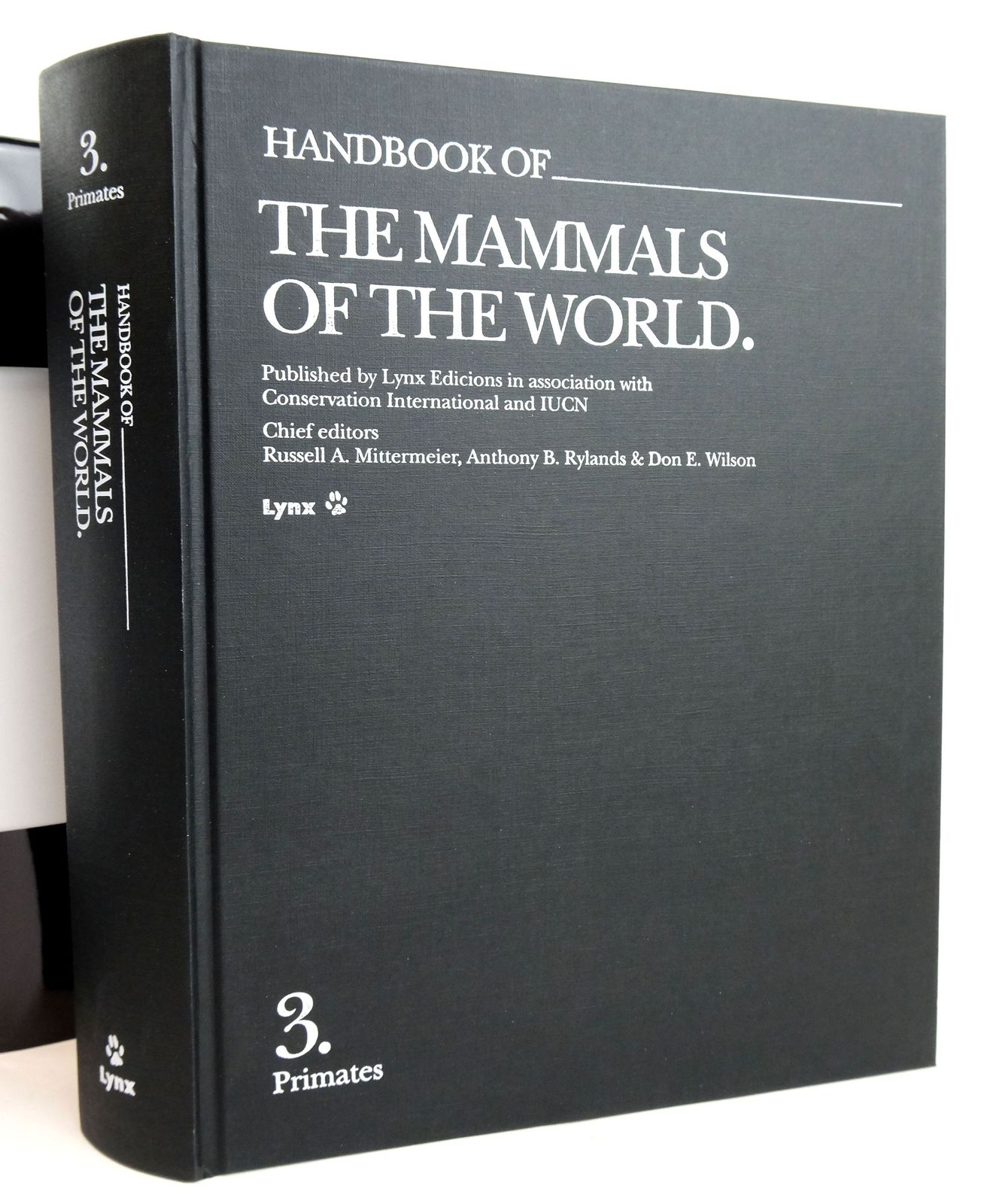 Photo of HANDBOOK OF THE MAMMALS OF THE WORLD 3. PRIMATES written by Mittermeier, Russell A.
Rylands, Anthony B.
Wilson, Don E.
et al,  published by Lynx Edicions (STOCK CODE: 1820160)  for sale by Stella & Rose's Books