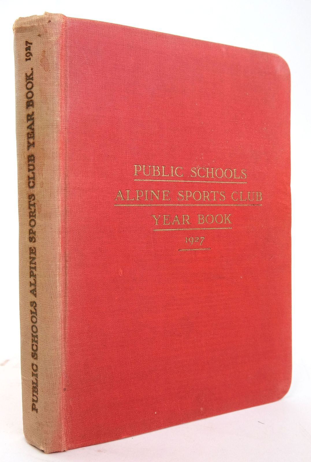 Photo of PUBLIC SCHOOLS ALPINE SPORTS CLUB YEAR BOOK 1927- Stock Number: 1820174