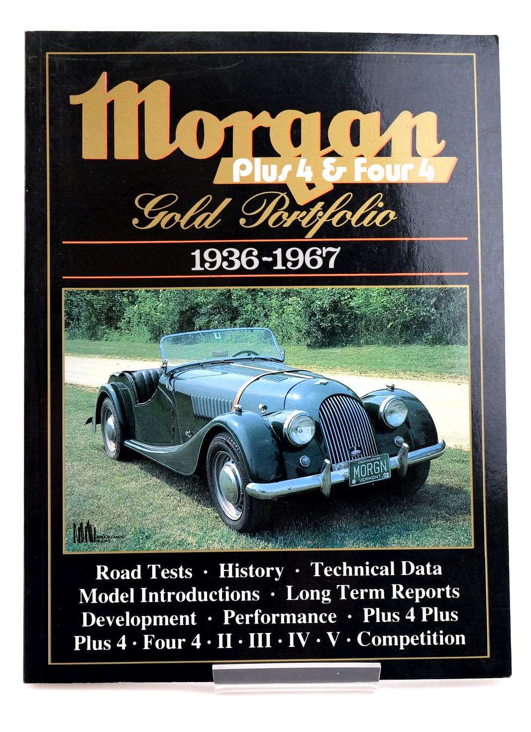 Photo of MORGAN PLUS 4 &amp; FOUR 4: GOLD PORTFOLIO 1936-1967 written by Clarke, R.M. published by Brooklands Books (STOCK CODE: 1820258)  for sale by Stella & Rose's Books