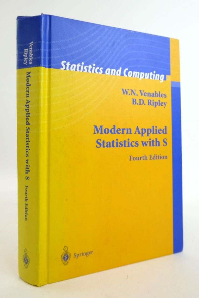 Photo of MODERN APPLIED STATISTICS WITH S written by Venables, W.N. Ripley, B.D. published by Springer (STOCK CODE: 1820322)  for sale by Stella & Rose's Books