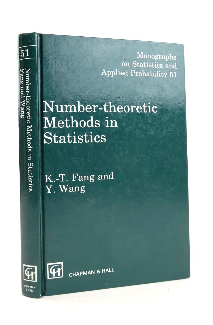 Photo of NUMBER-THEORETIC METHODS IN STATISTICS written by Fang, K.-T. Wang, Y. published by Chapman &amp; Hall (STOCK CODE: 1821064)  for sale by Stella & Rose's Books