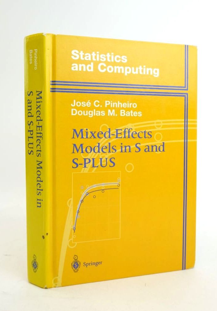 Photo of MIXED-EFFECTS MODELS IN S AND S-PLUS written by Pinheiro, Jose C. Bates, Douglas M. published by Springer (STOCK CODE: 1821090)  for sale by Stella & Rose's Books