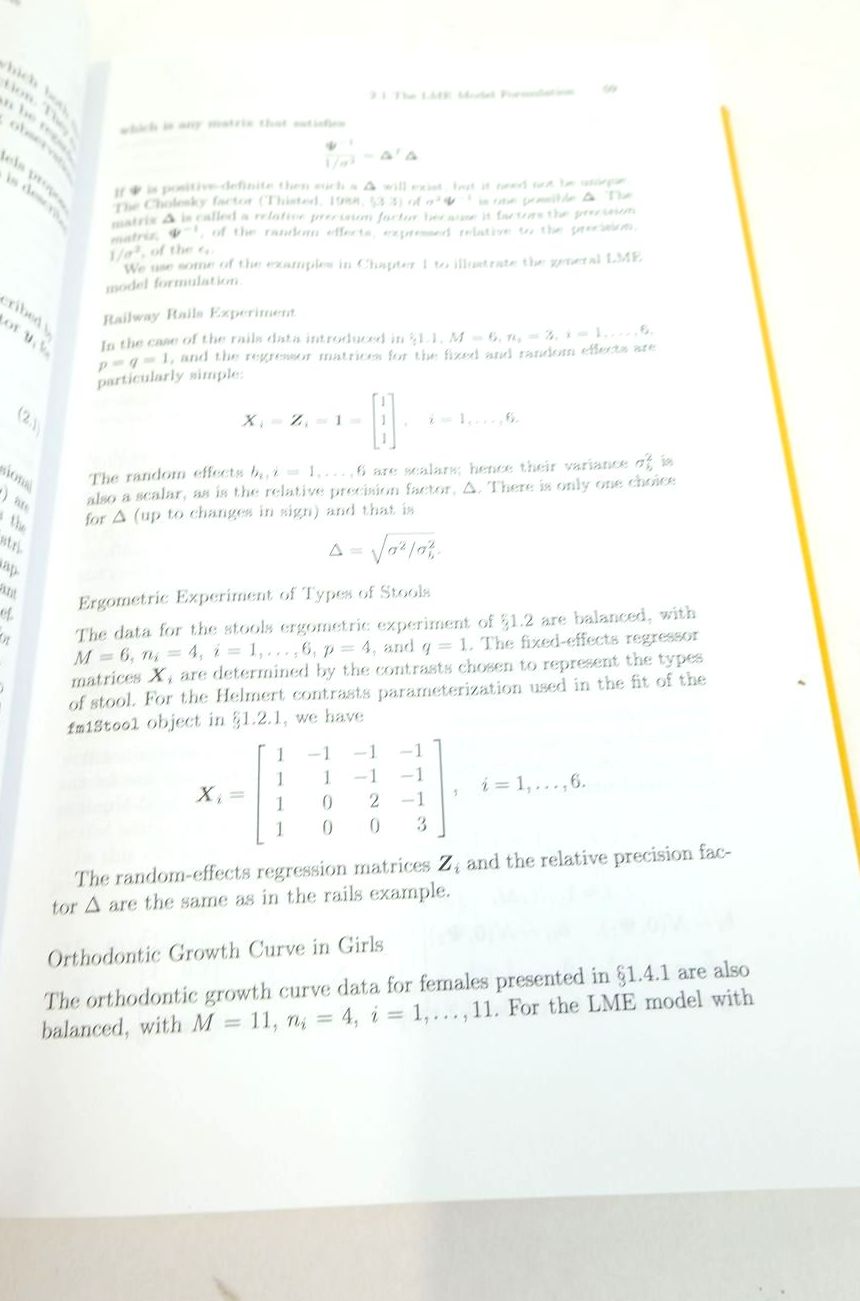 Photo of MIXED-EFFECTS MODELS IN S AND S-PLUS written by Pinheiro, Jose C.
Bates, Douglas M. published by Springer (STOCK CODE: 1821090)  for sale by Stella & Rose's Books