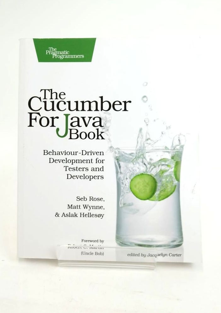 Photo of THE CUCUMBER FOR JAVA BOOK- Stock Number: 1821124